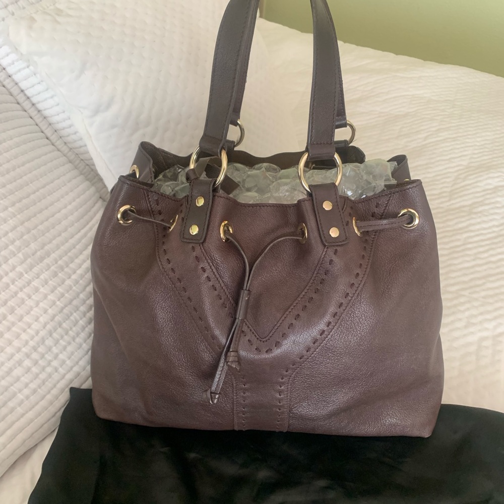 Saint Laurent reversible tote bag.